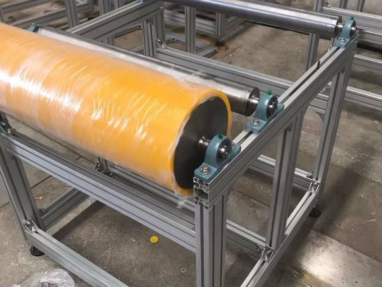 熔噴布支架定制用5050規(guī)格鋁型材/4080型號(hào)鋁型材更省錢省事省時(shí)間！