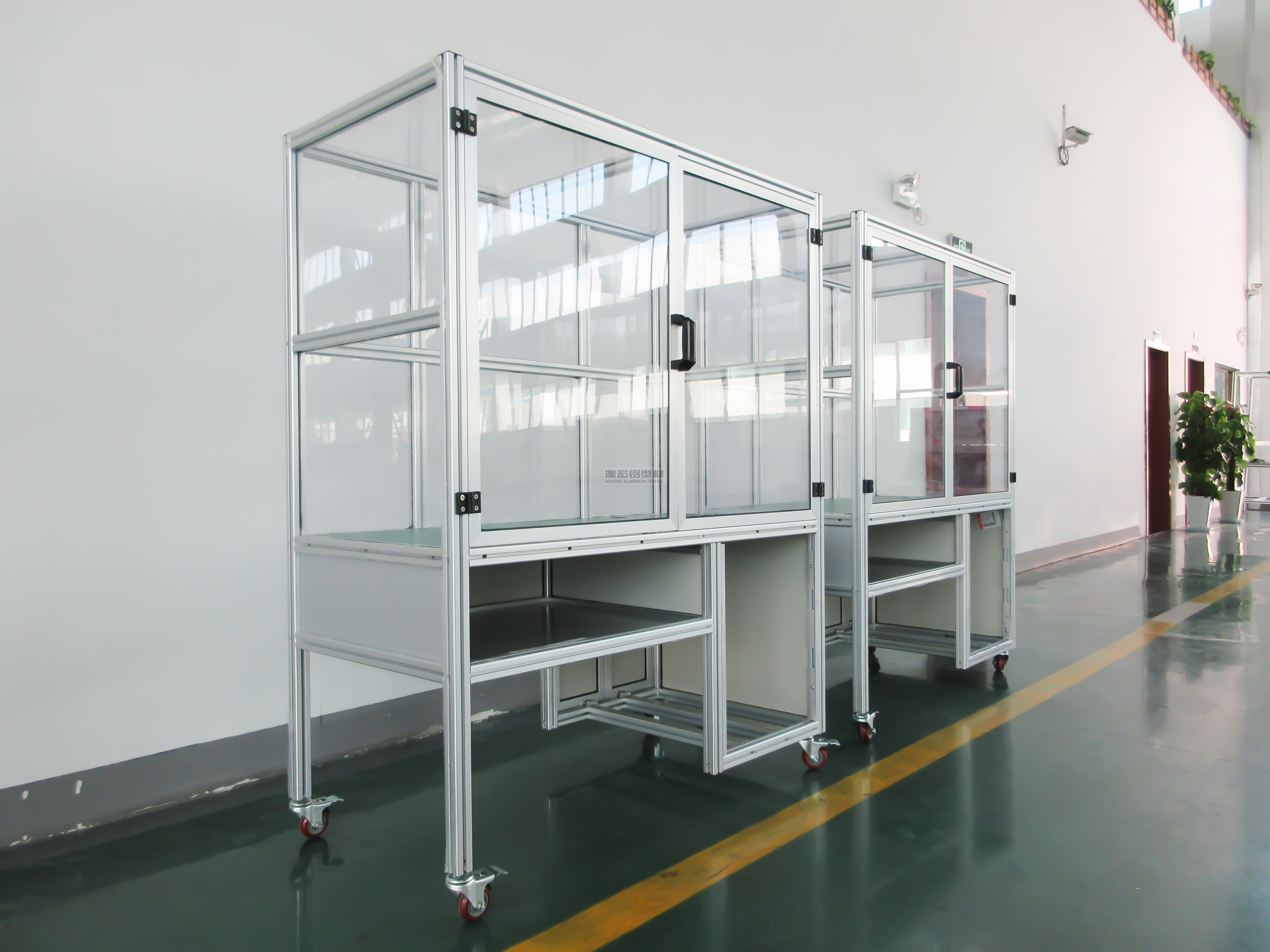 工業(yè)生產(chǎn)鋁型材架子安裝如何提升精度？-澳宏工業(yè)鋁型材