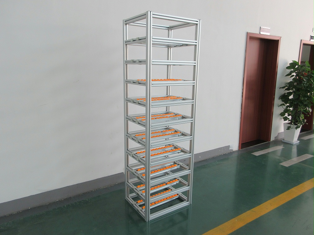 鋁型材輸送流利鋁機(jī)架 鋁型材輸送流利鋁機(jī)架